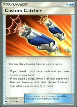 Custom Catcher (171/214) (Pikarom Judge - Haruki Miyamoto) [World Championships 2019] - POKÉ JEUX