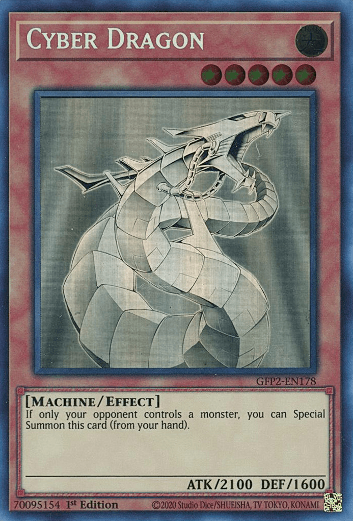 Cyber Dragon [GFP2-EN178] Ghost Rare - POKÉ JEUX