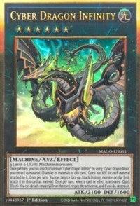 Cyber Dragon Infinity (Alternate Art) [MAGO-EN033] Gold Rare - POKÉ JEUX