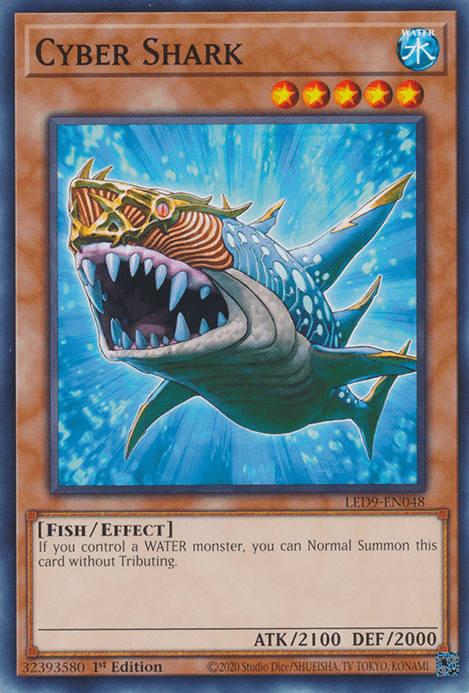 Cyber Shark [LED9-EN048] Common - POKÉ JEUX