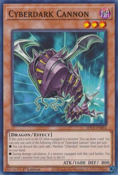 Cyberdark Cannon [SDCS-EN016] Common - POKÉ JEUX