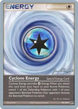 Cyclone Energy (90/108) (Psychic Lock - Jason Klaczynski) [World Championships 2008] - POKÉ JEUX