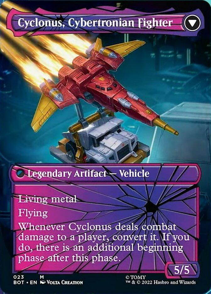 Cyclonus, the Saboteur // Cyclonus, Cybertronian Fighter (Shattered Glass) [Transformers] - POKÉ JEUX