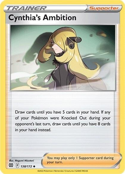 Cynthia's Ambition (138/172) [Sword & Shield: Brilliant Stars] - POKÉ JEUX