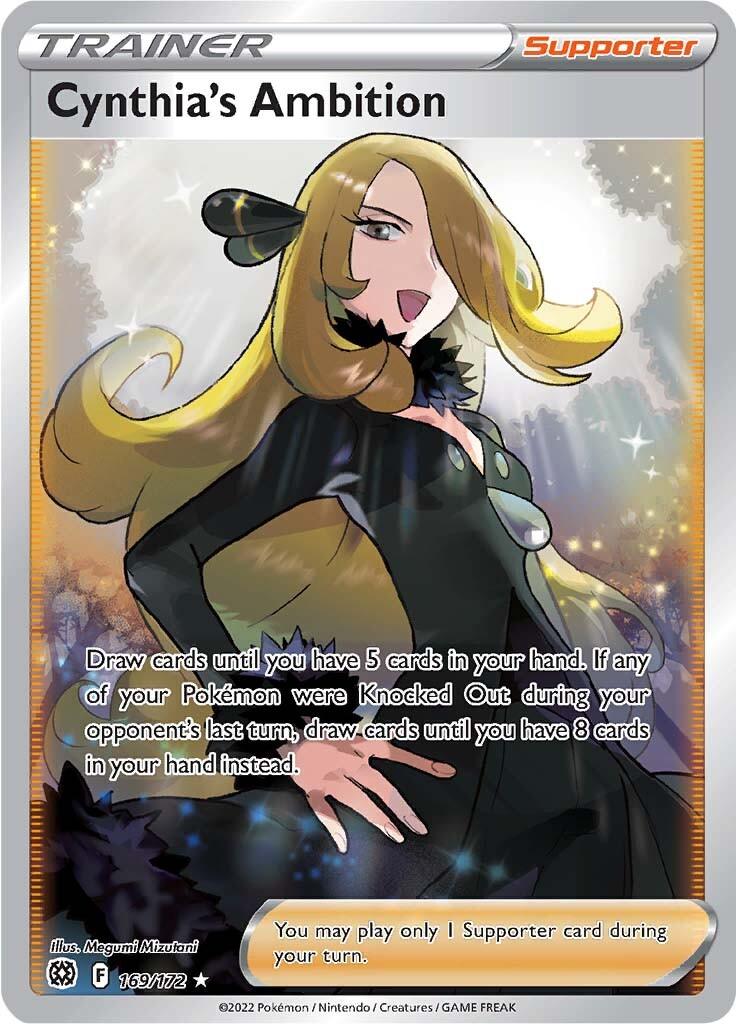 Cynthia's Ambition (169/172) [Sword & Shield: Brilliant Stars] - POKÉ JEUX