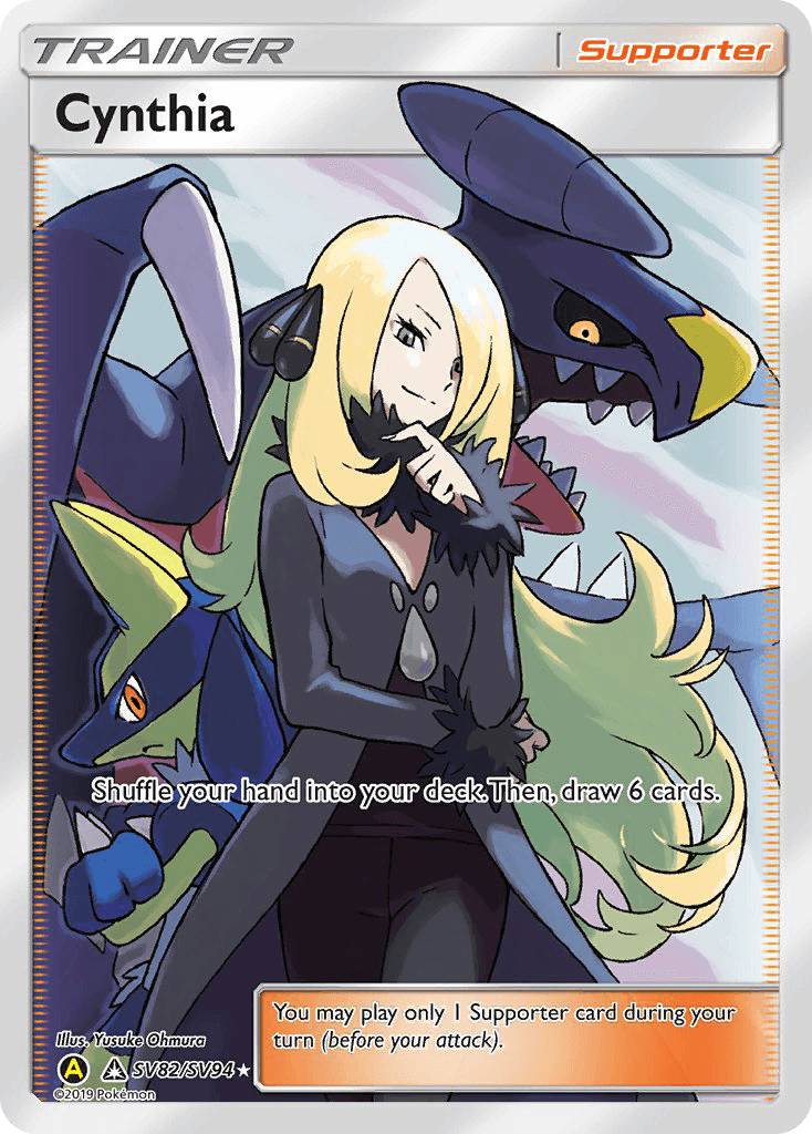 Cynthia (SV82/SV94) [Sun & Moon: Hidden Fates - Shiny Vault] - POKÉ JEUX