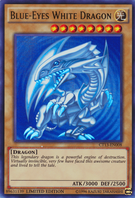 Blue-Eyes White Dragon [CT13-EN008] Ultra Rare - POKÉ JEUX