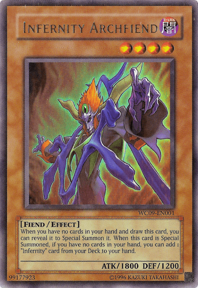 Infernity Archfiend [WC09-EN001] Ultra Rare - POKÉ JEUX