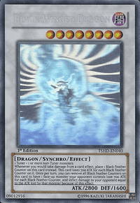 Black-Winged Dragon [TSHD-EN040] Ghost Rare - POKÉ JEUX