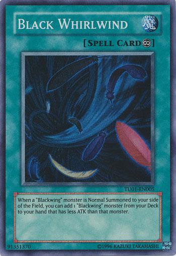 Black Whirlwind [TU01-EN005] Super Rare - POKÉ JEUX