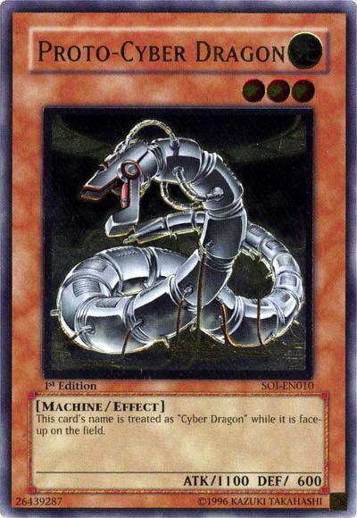 Proto-Cyber Dragon (UTR) [SOI-EN010] Ultimate Rare - POKÉ JEUX