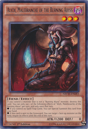 Alich, Malebranche of the Burning Abyss [NECH-EN083] Rare - POKÉ JEUX