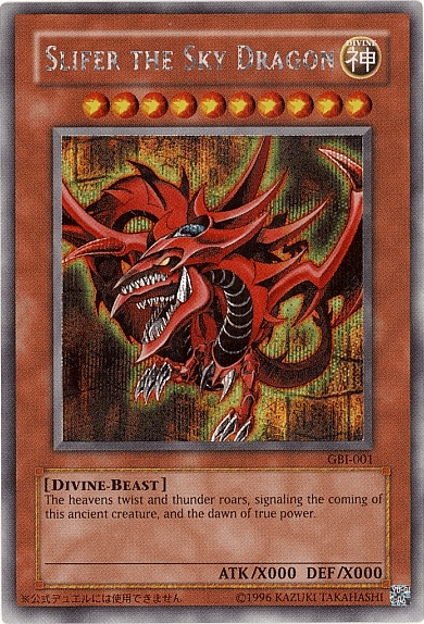 Slifer the Sky Dragon (Secret Rare) [GBI-001] Secret Rare - POKÉ JEUX