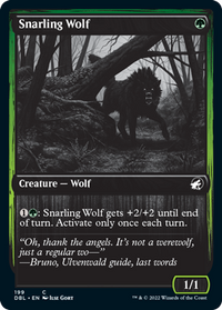 Snarling Wolf (199) [Innistrad: Double Feature]