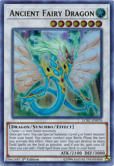 Ancient Fairy Dragon [LCKC-EN070] Ultra Rare - POKÉ JEUX