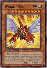 Winged Kuriboh LV9 [YG03-EN001] Ultra Rare - POKÉ JEUX