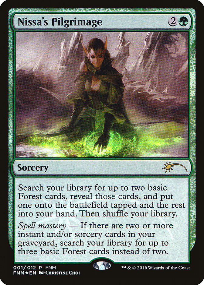 Nissa's Pilgrimage [Friday Night Magic 2016]