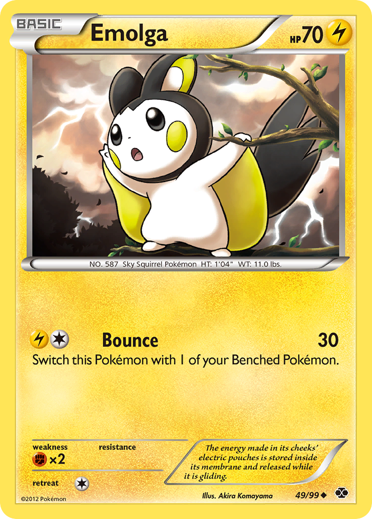 Emolga (49/99) [Black & White: Next Destinies]