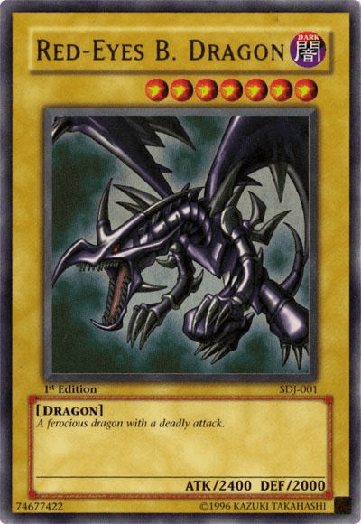 Red-Eyes B. Dragon [SDJ-001] Ultra Rare - POKÉ JEUX