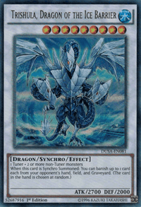 Trishula, Dragon of the Ice Barrier [DUSA-EN081] Ultra Rare - POKÉ JEUX