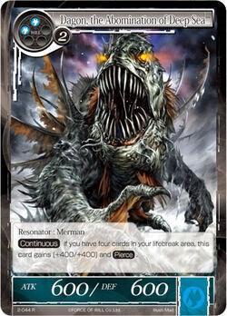 Dagon, the Abomination of the Deep Sea (2-044) [The War of Valhalla] - POKÉ JEUX