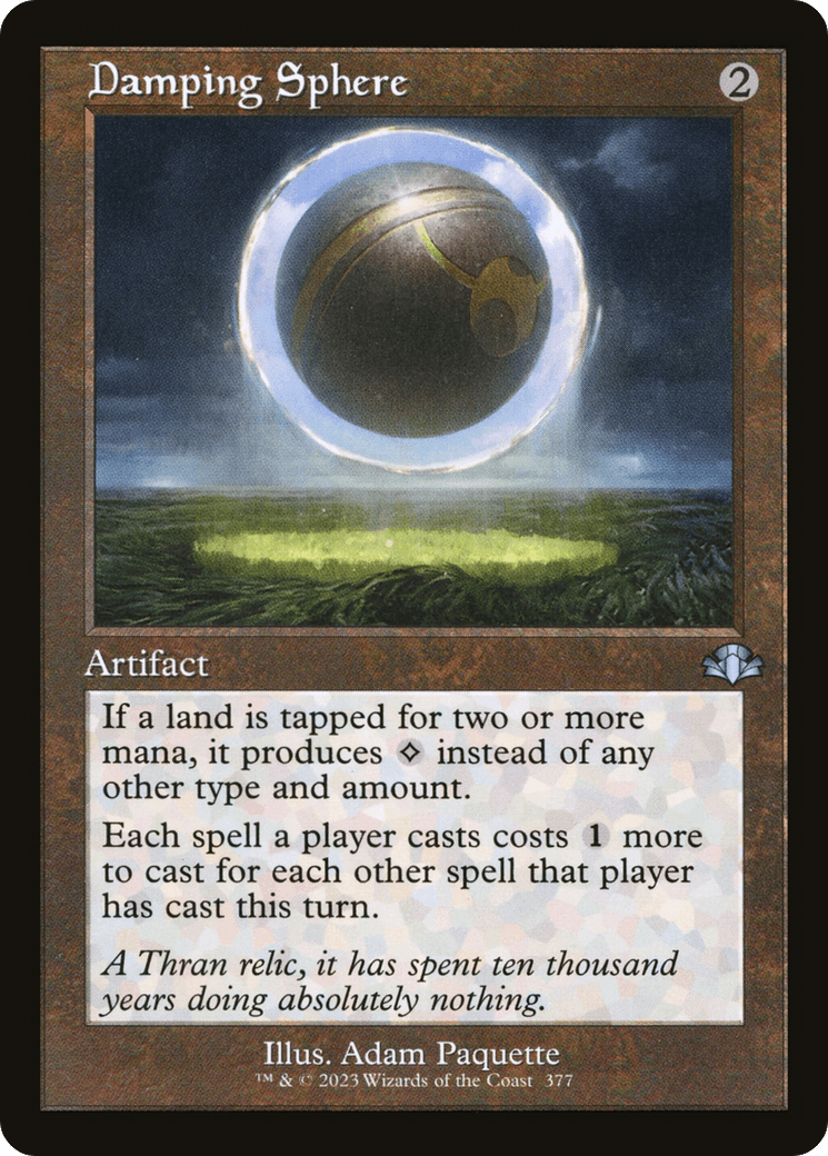 Damping Sphere (Retro) [Dominaria Remastered] - POKÉ JEUX