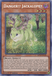 Danger!? Jackalope? [MP19-EN139] Prismatic Secret Rare - POKÉ JEUX