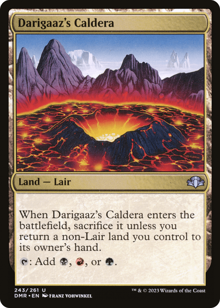 Darigaaz's Caldera [Dominaria Remastered] - POKÉ JEUX