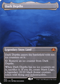 Dark Depths (Borderless Alternate Art) [Dominaria Remastered] - POKÉ JEUX