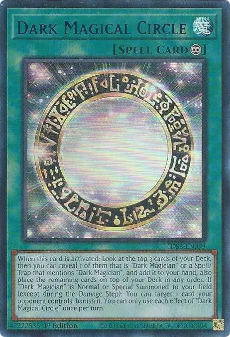 Dark Magical Circle (Blue) [LDS3-EN093] Ultra Rare - POKÉ JEUX