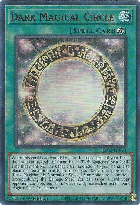 Dark Magical Circle (Red) [LDS3-EN093] Ultra Rare - POKÉ JEUX