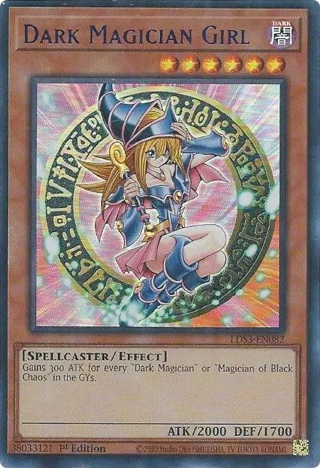 Dark Magician Girl (Blue) [LDS3-EN082] Ultra Rare - POKÉ JEUX