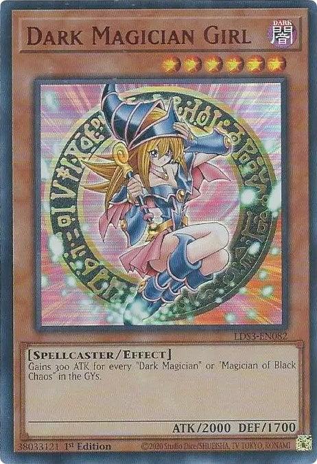 Dark Magician Girl (Red) [LDS3-EN082] Ultra Rare - POKÉ JEUX