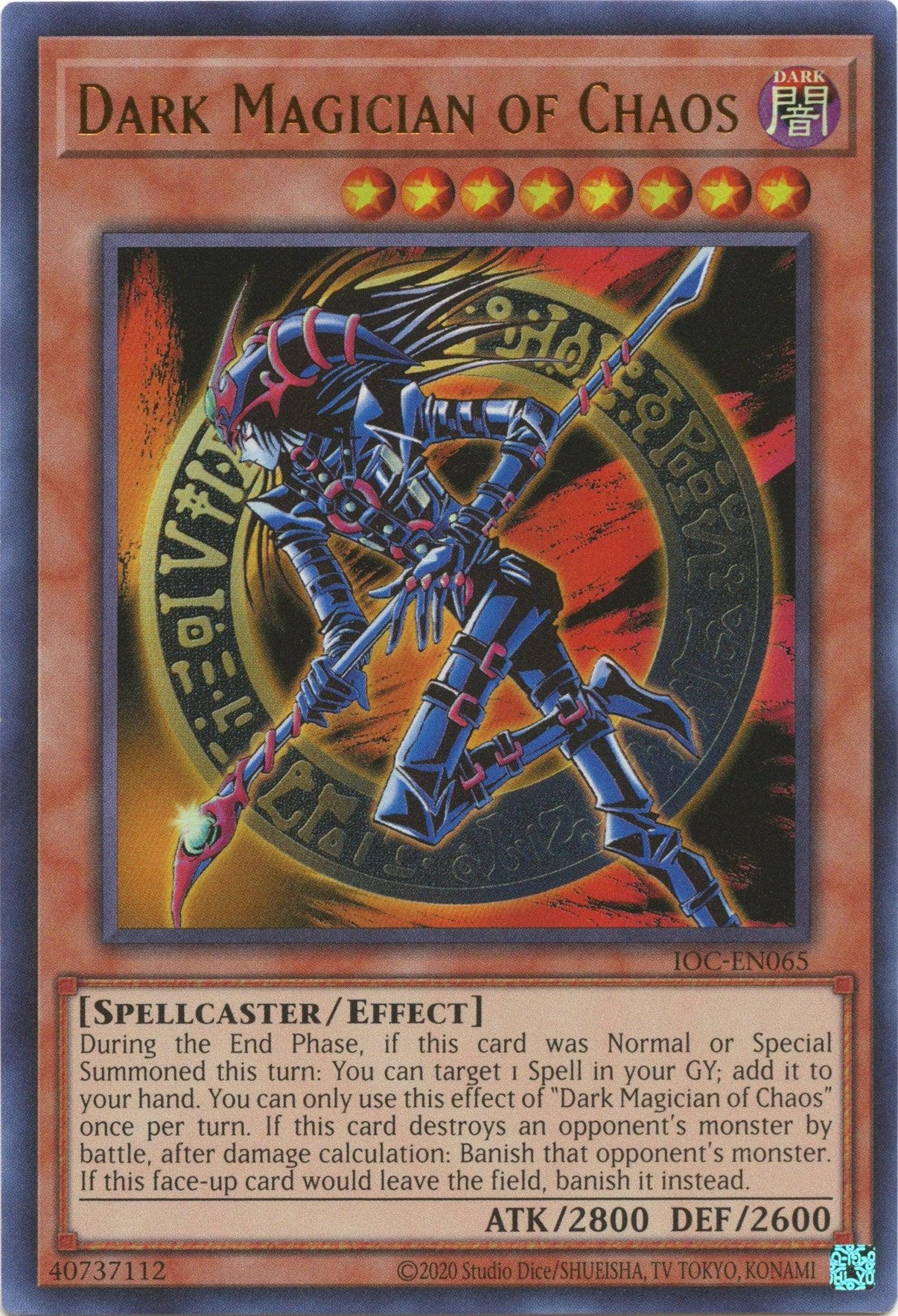 Dark Magician of Chaos (25th Anniversary) [IOC-EN065] Ultra Rare - POKÉ JEUX