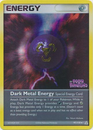 Dark Metal Energy (97/110) (Stamped) [EX: Holon Phantoms] - POKÉ JEUX