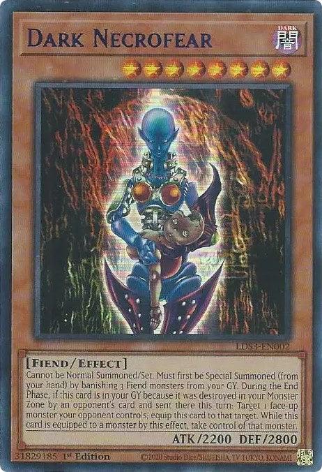 Dark Necrofear (Blue) [LDS3-EN002] Ultra Rare - POKÉ JEUX