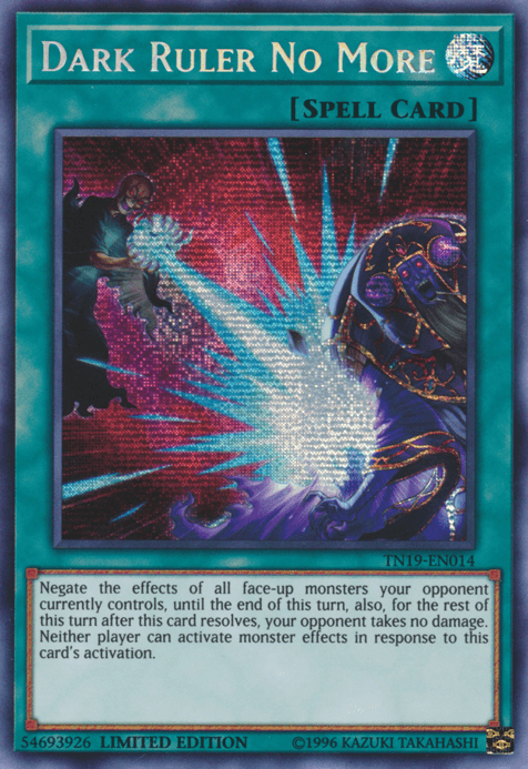 Dark Ruler No More [TN19-EN014] Prismatic Secret Rare - POKÉ JEUX