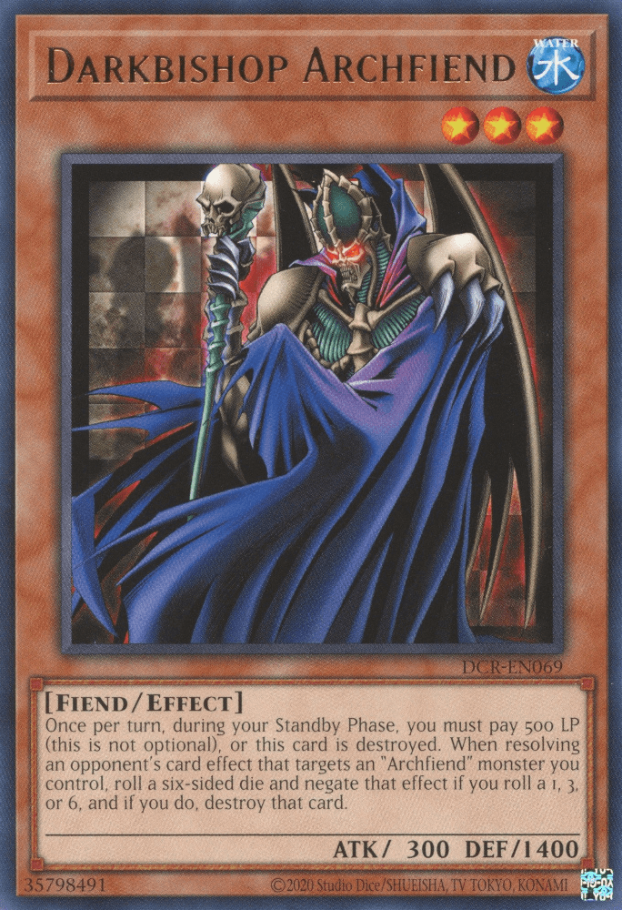 Darkbishop Archfiend [DCR-EN069] Rare - POKÉ JEUX