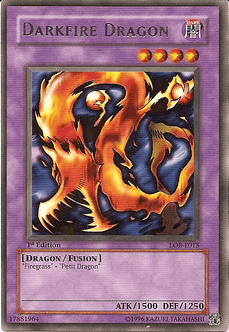 Darkfire Dragon [LOB-E015] Rare - POKÉ JEUX