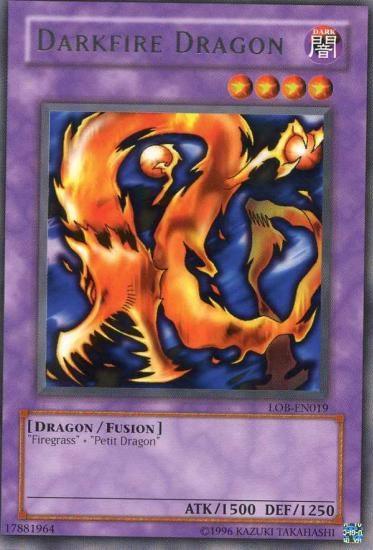 Darkfire Dragon [LOB-EN019] Rare - POKÉ JEUX