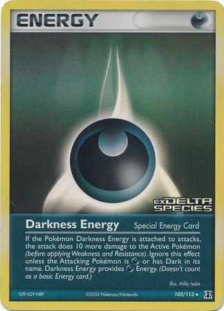 Darkness Energy (103/113) (Stamped) [EX: Delta Species] - POKÉ JEUX