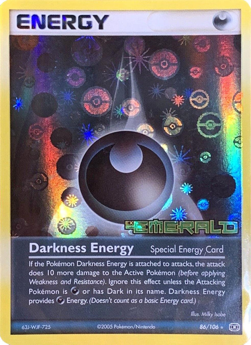 Darkness Energy (86/106) (Stamped) [EX: Emerald] - POKÉ JEUX