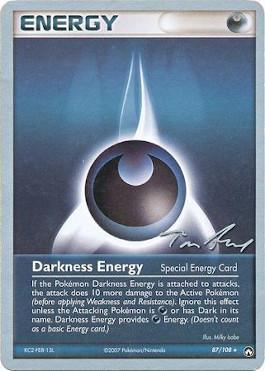 Darkness Energy (87/108) (Legendary Ascent - Tom Roos) [World Championships 2007] - POKÉ JEUX