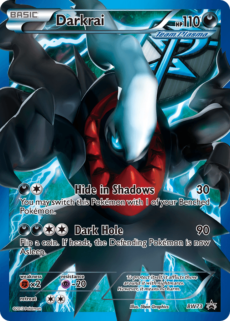 Darkrai (BW73) (Jumbo Card) [Black & White: Black Star Promos] - POKÉ JEUX