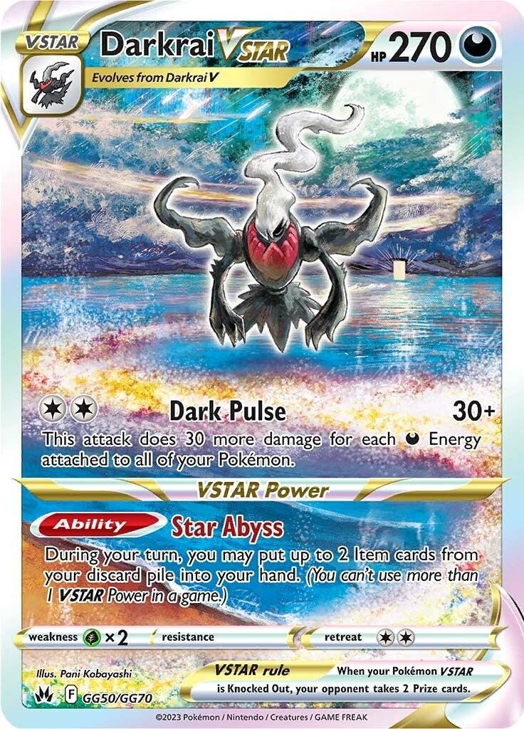 Darkrai VSTAR (GG50/GG70) [Sword & Shield: Crown Zenith] - POKÉ JEUX