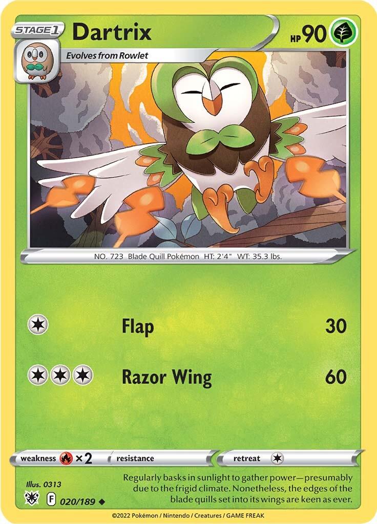 Dartrix (020/189) [Sword & Shield: Astral Radiance] - POKÉ JEUX