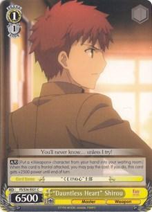 "Dauntless Heart" Shirou (FS/S36-E021 C) [Fate/Stay Night [Unlimited Blade Works] Vol. II] - POKÉ JEUX