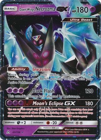 Dawn Wings Necrozma GX (63/156) (Jumbo Card) [Sun & Moon: Ultra Prism] - POKÉ JEUX