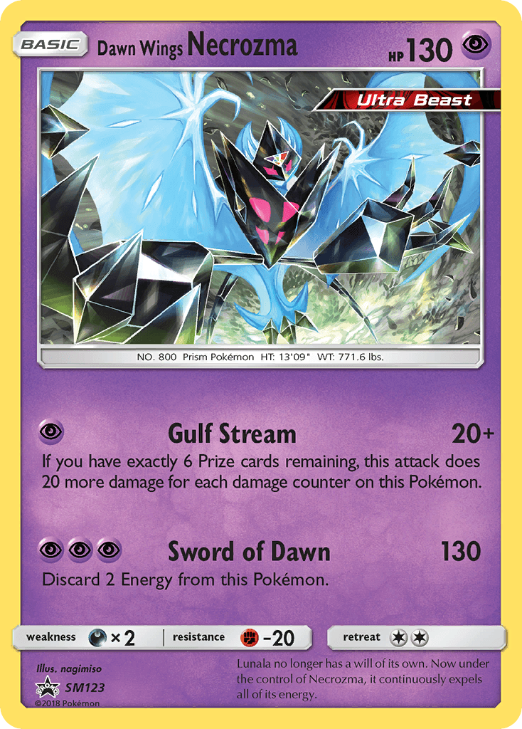 Dawn Wings Necrozma (SM123) [Sun & Moon: Black Star Promos] - POKÉ JEUX