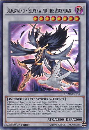 Blackwing - Silverwind the Ascendant [LC5D-EN134] Super Rare - POKÉ JEUX